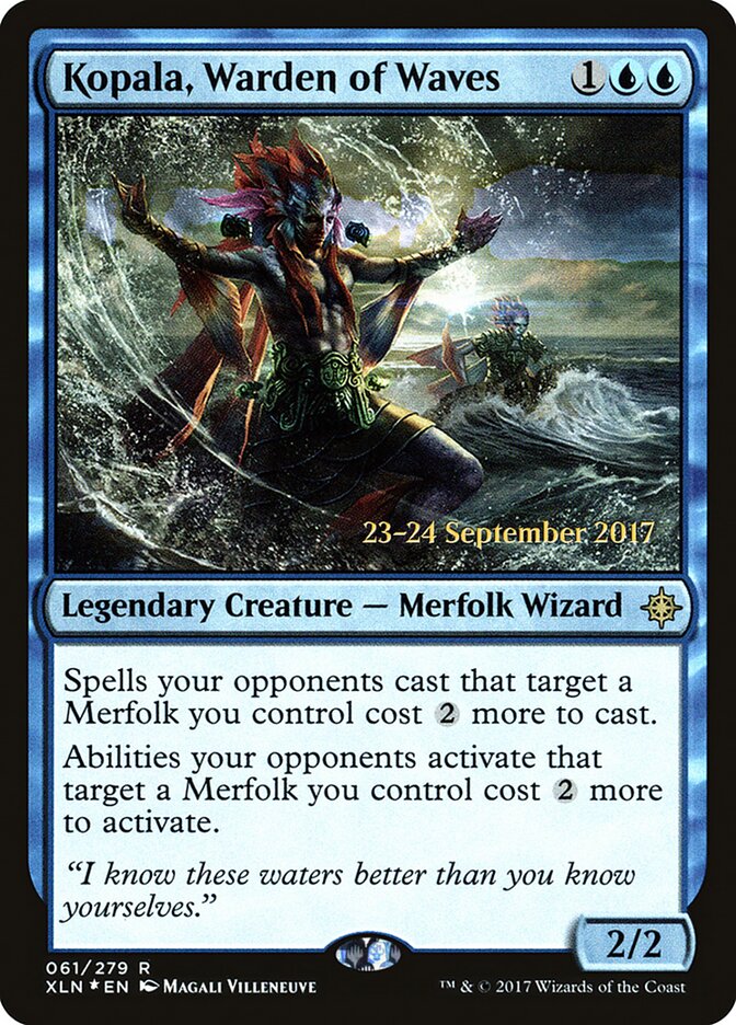 Kopala, Warden of Waves card front