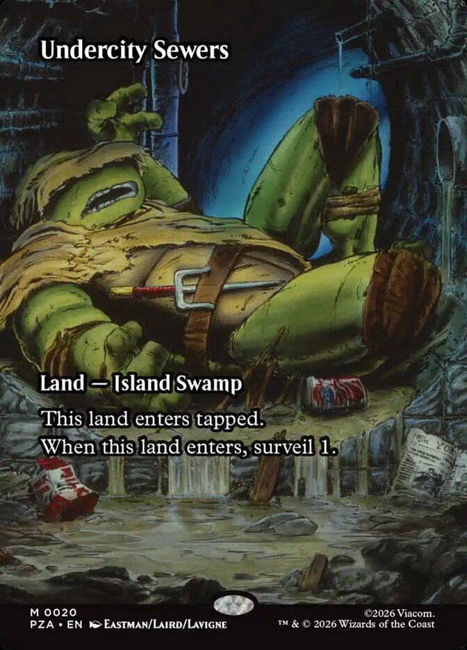 Undercity Sewers card front