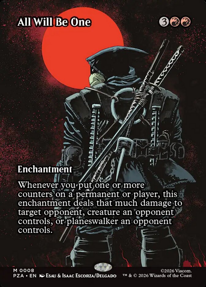 All Will Be One card front
