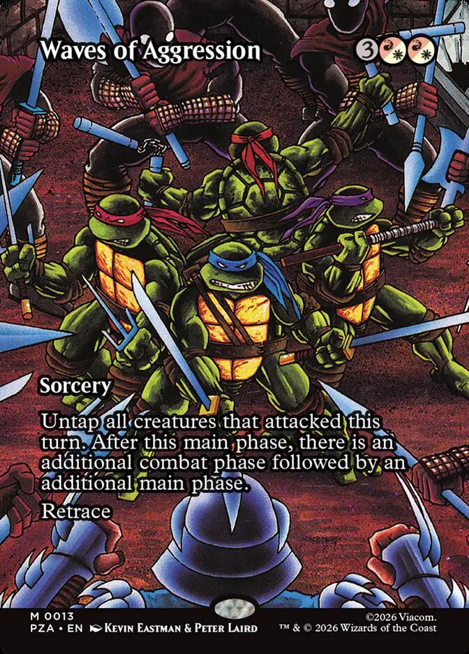 Waves of Aggression card front