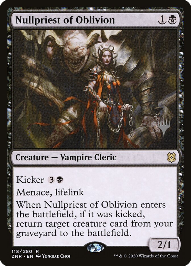 Nullpriest of Oblivion card front