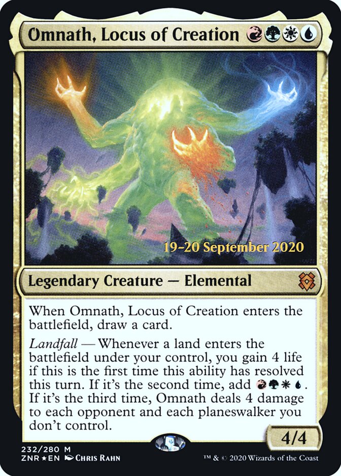 Omnath, Locus of Creation card front