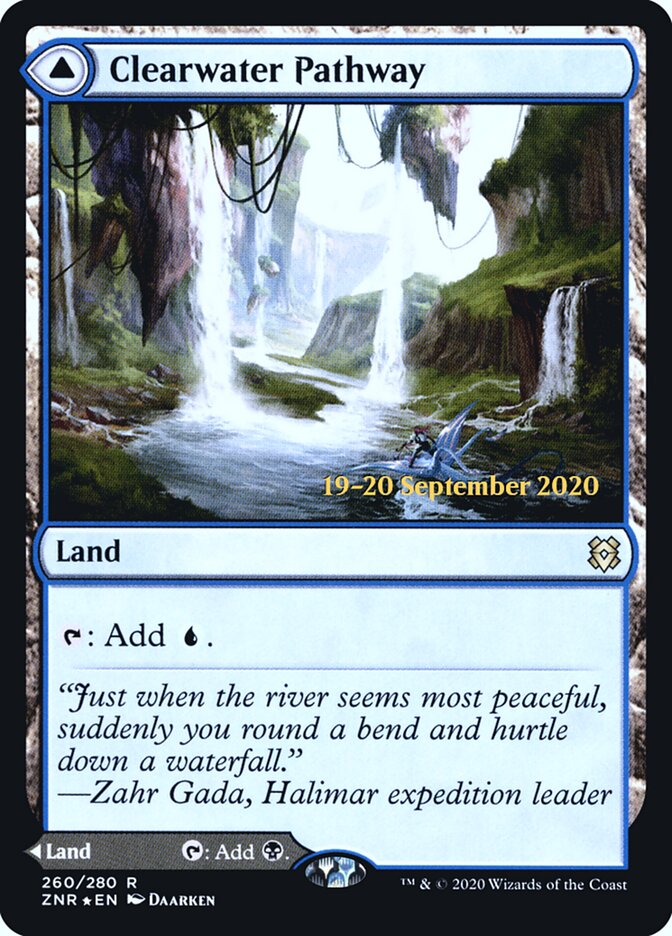 Clearwater Pathway card front