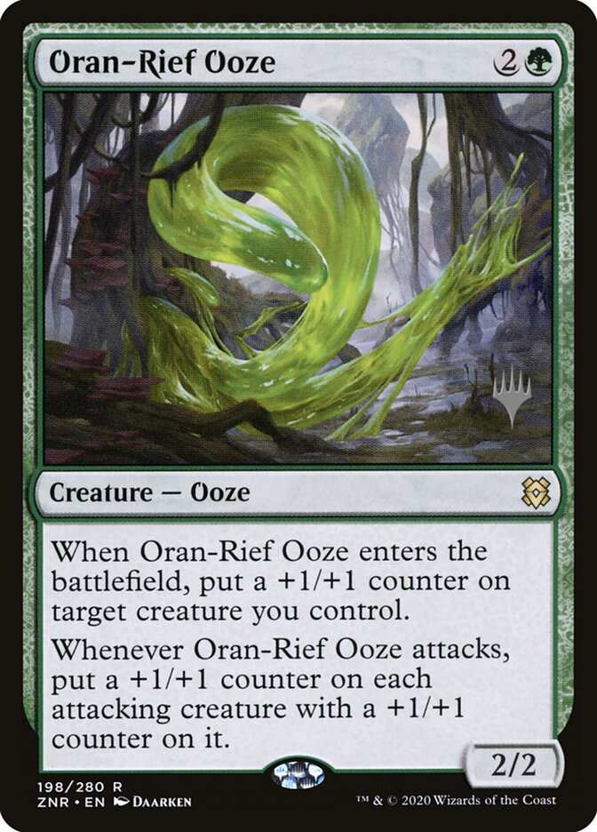 Oran-Rief Ooze card front