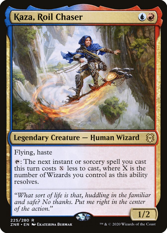 Kaza, Roil Chaser card front