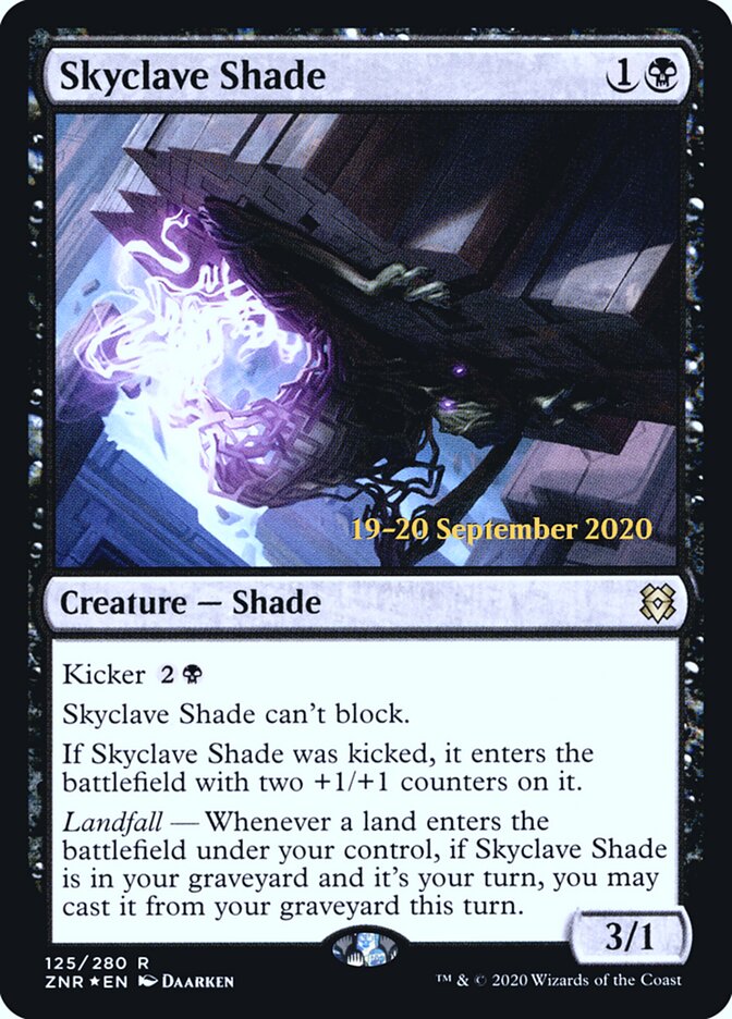 Skyclave Shade card front