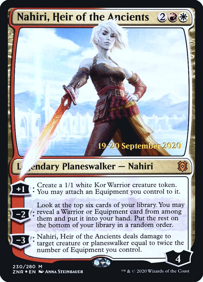 Nahiri, Heir of the Ancients card front