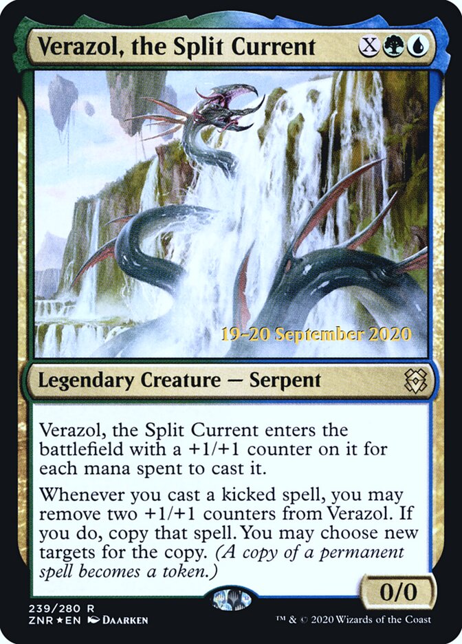 Verazol, the Split Current card front