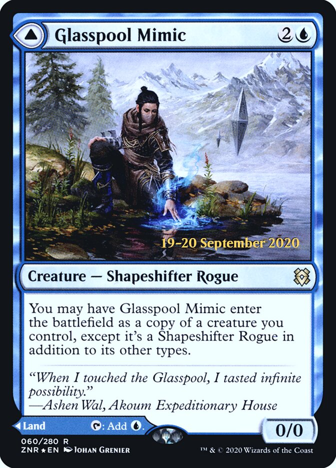 Glasspool Mimic card front