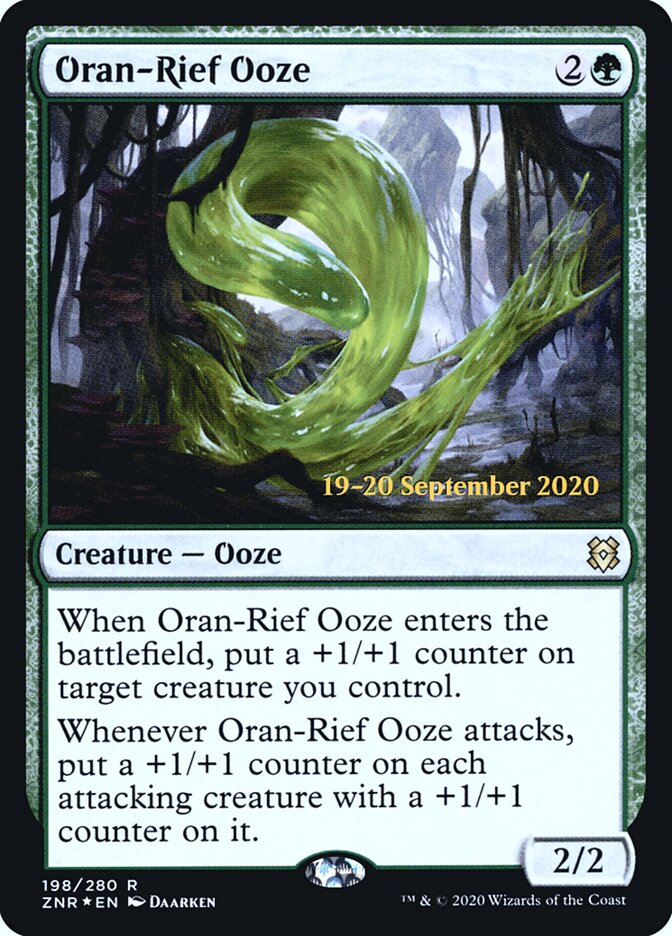 Oran-Rief Ooze card front