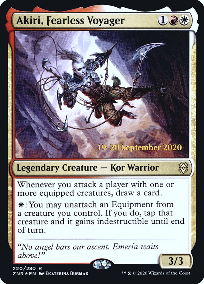 Akiri, Fearless Voyager card front