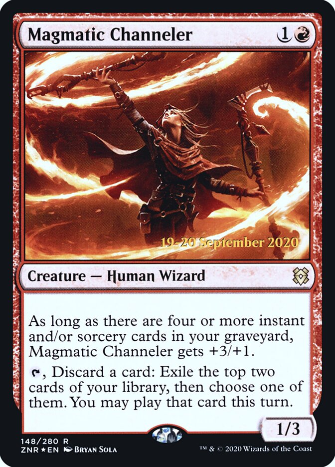 Magmatic Channeler card front