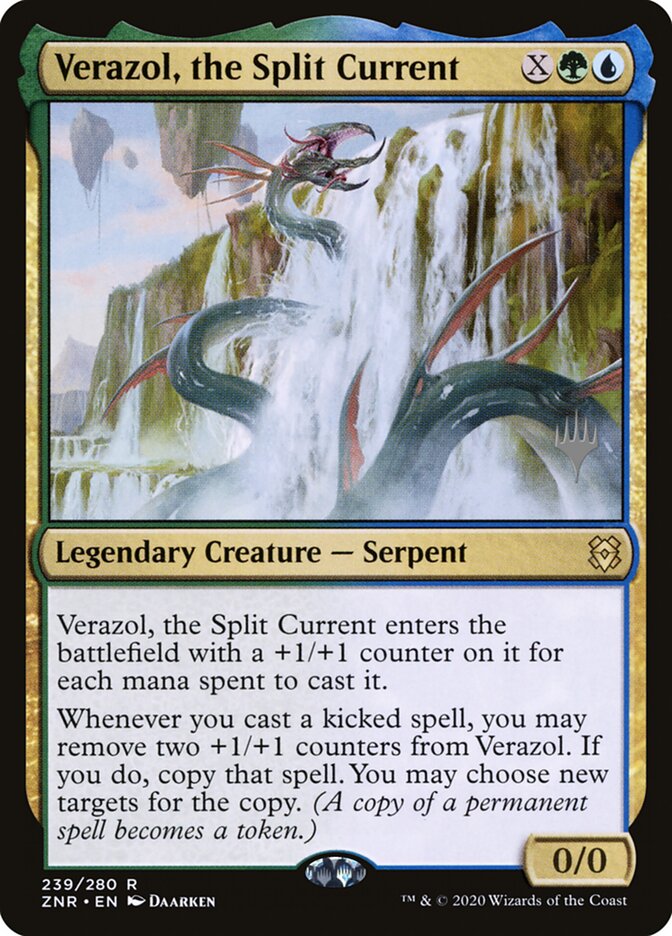 Verazol, the Split Current card front