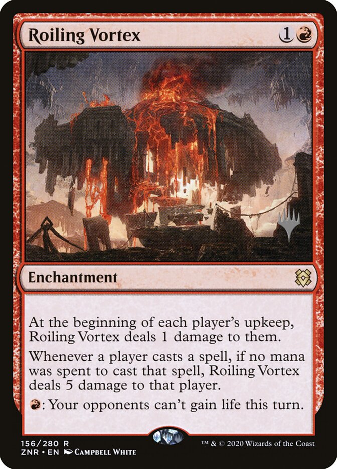Roiling Vortex card front