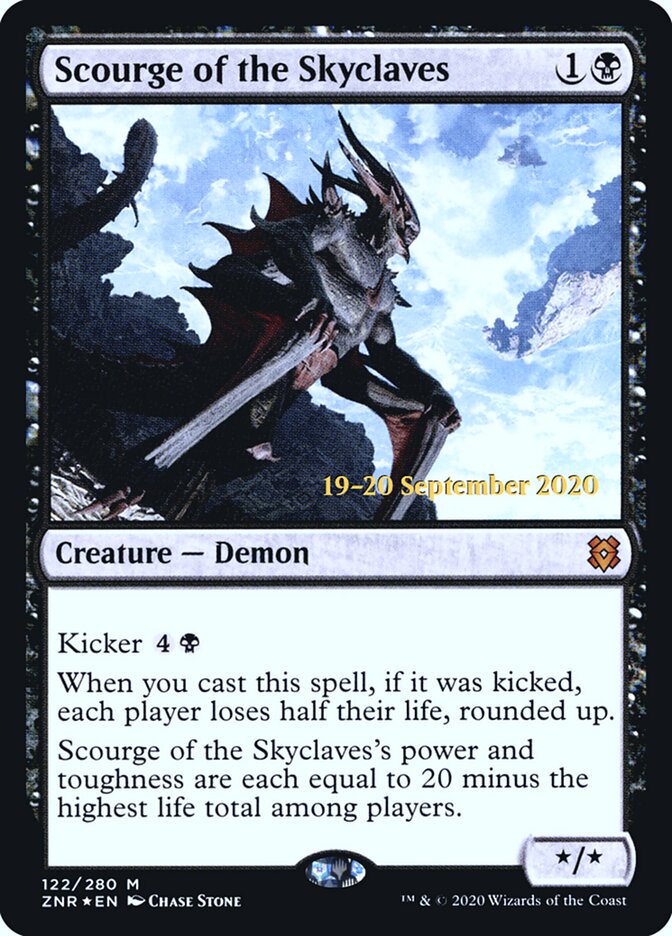 Scourge of the Skyclaves card front