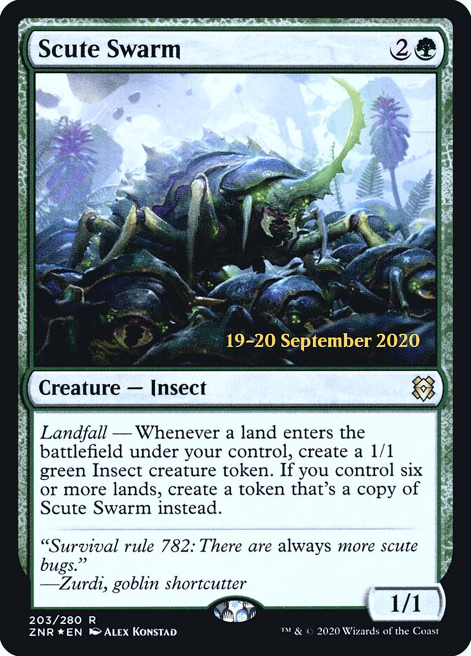 Scute Swarm card front