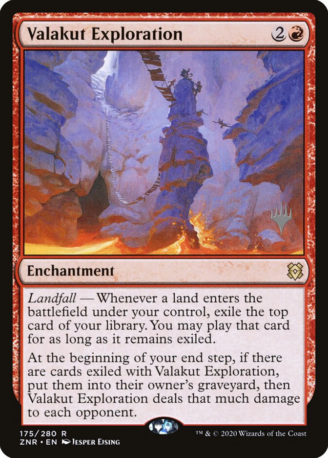 Valakut Exploration card front