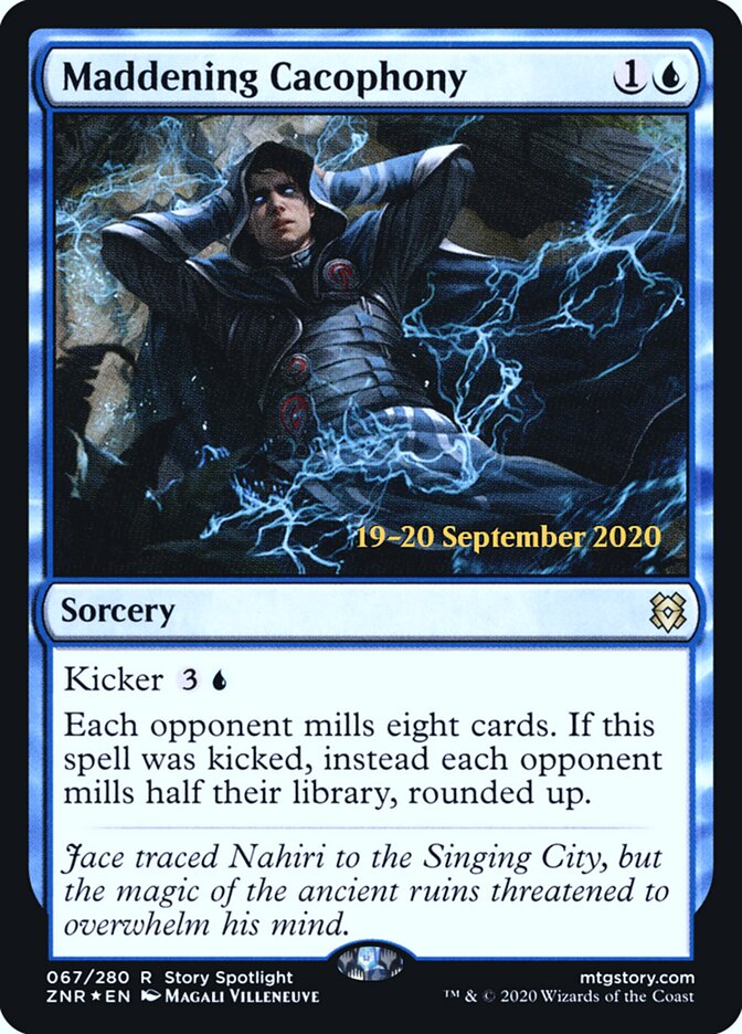 Maddening Cacophony card front