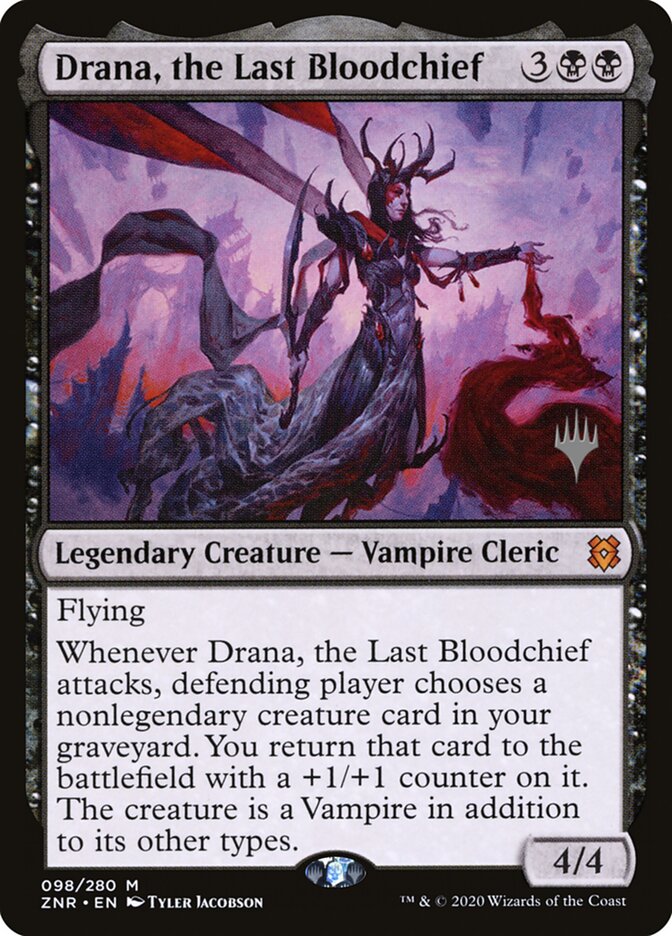 Drana, the Last Bloodchief card front