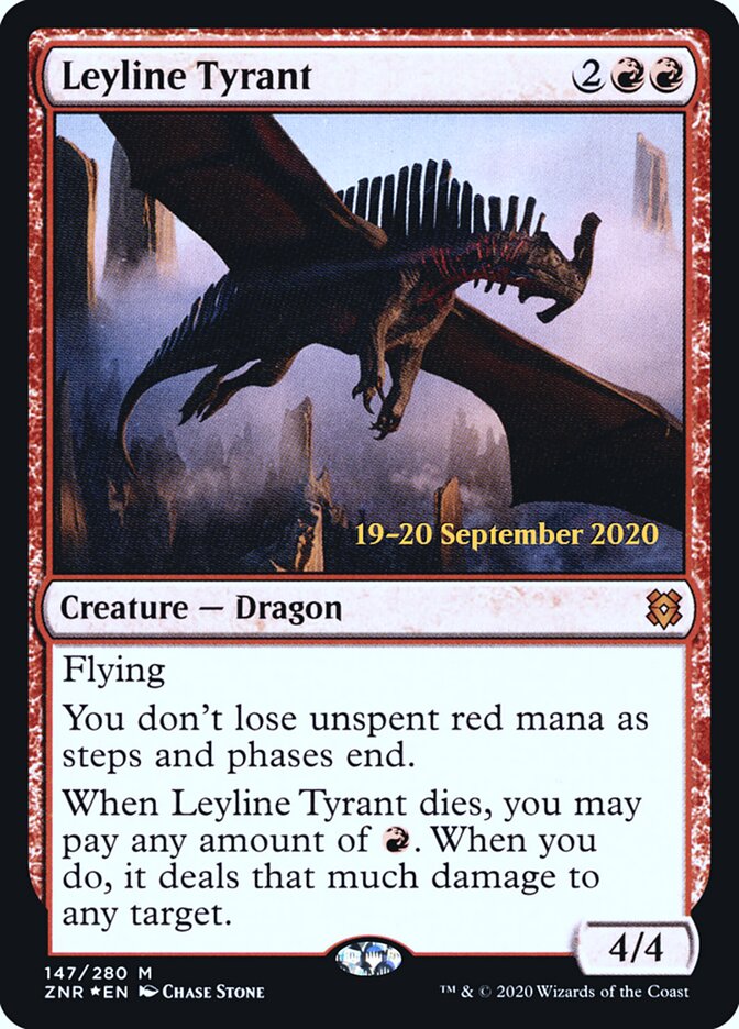 Leyline Tyrant card front