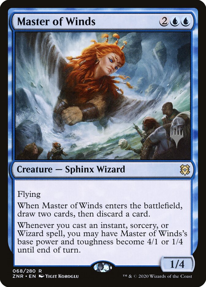 Master of Winds card front