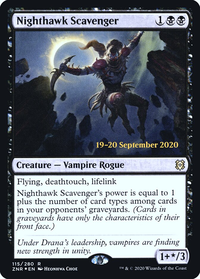 Nighthawk Scavenger card front