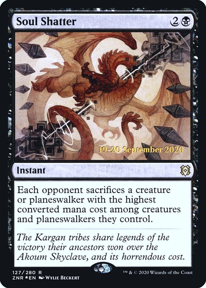Soul Shatter card front