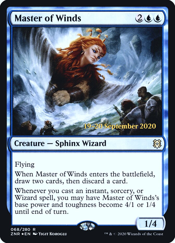 Master of Winds card front