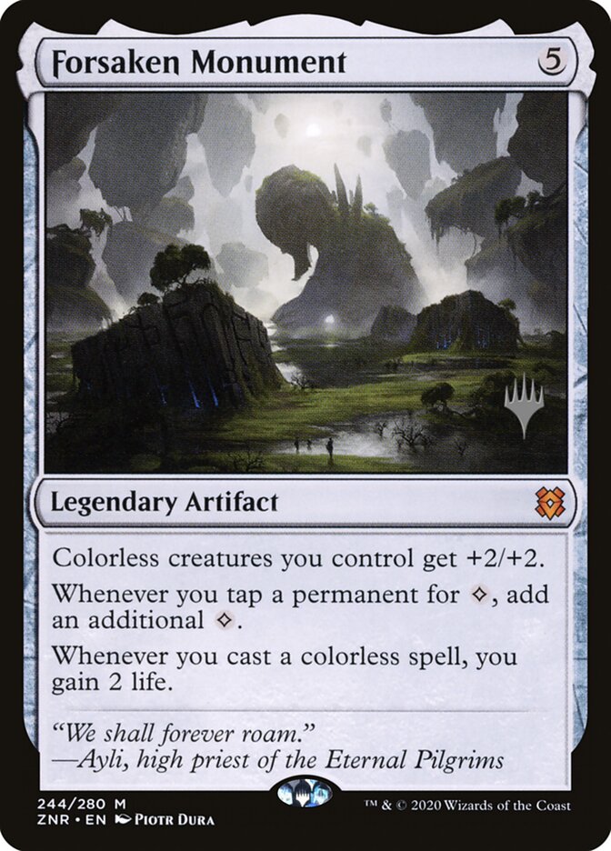 Forsaken Monument card front