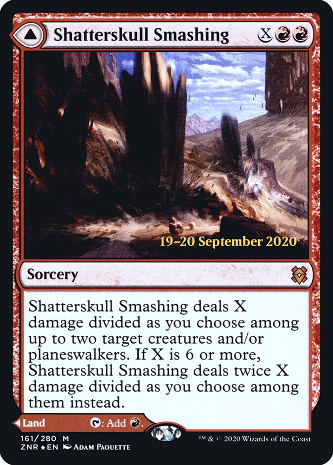 Shatterskull Smashing card front