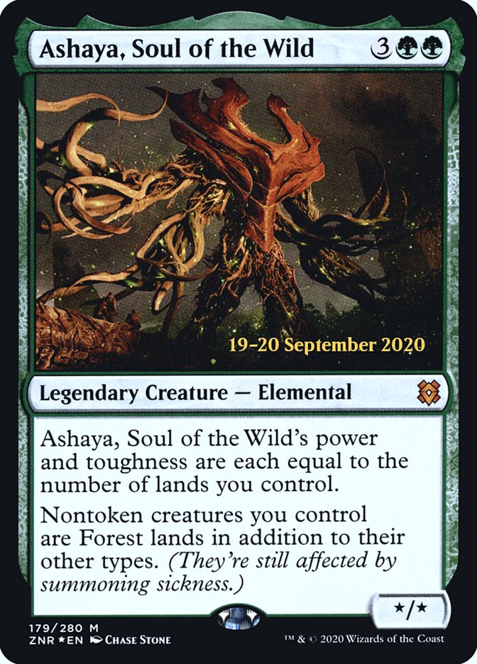 Ashaya, Soul of the Wild card front