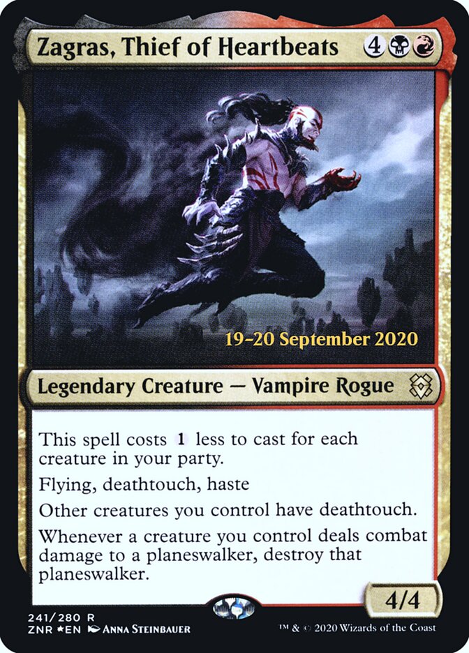 Zagras, Thief of Heartbeats card front