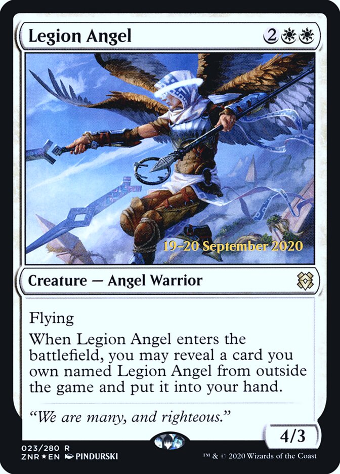 Legion Angel card front