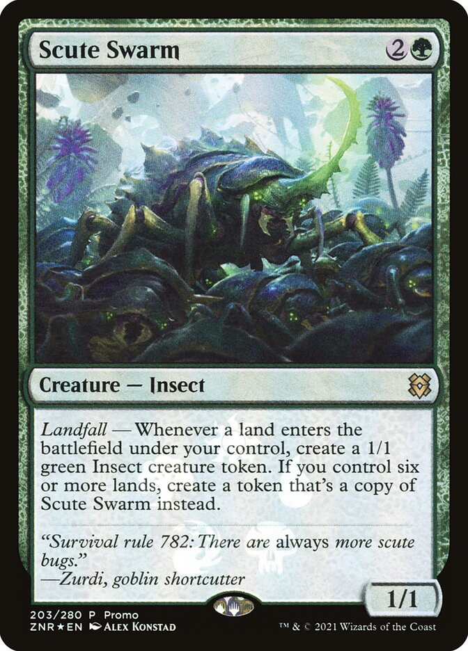 Scute Swarm card front