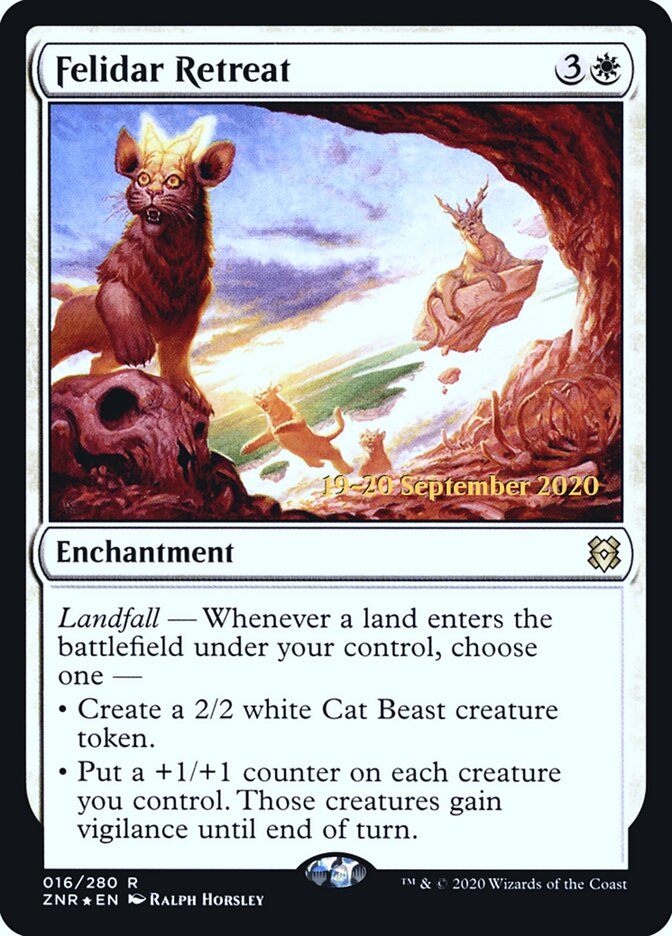 Felidar Retreat card front