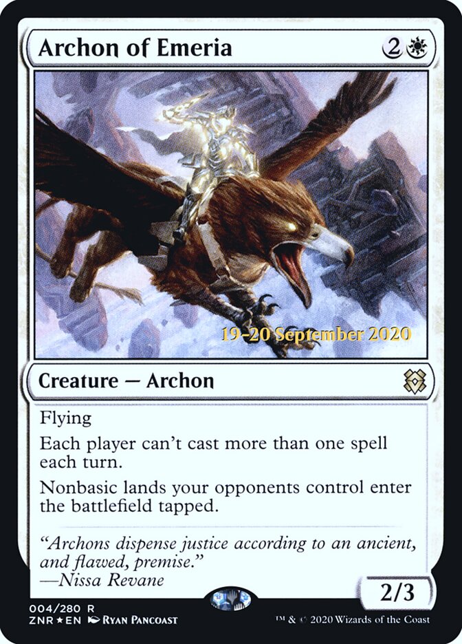 Archon of Emeria card front