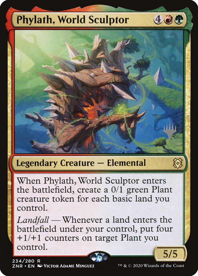 Phylath, World Sculptor card front