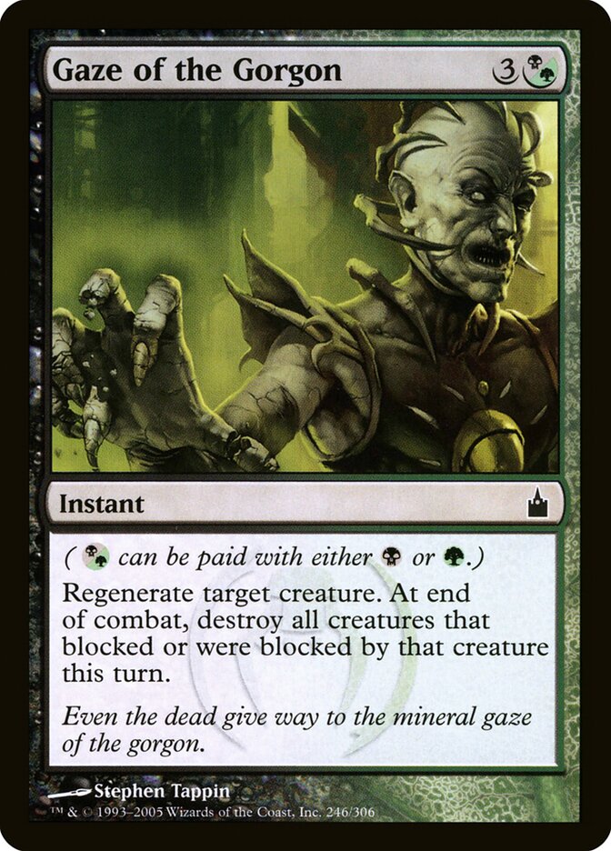 Gaze of the Gorgon card front