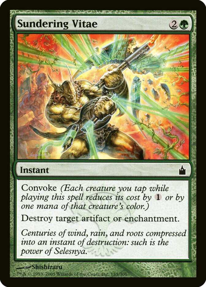 Sundering Vitae card front