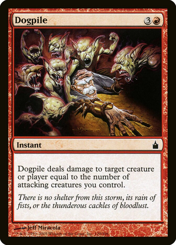 Dogpile card front