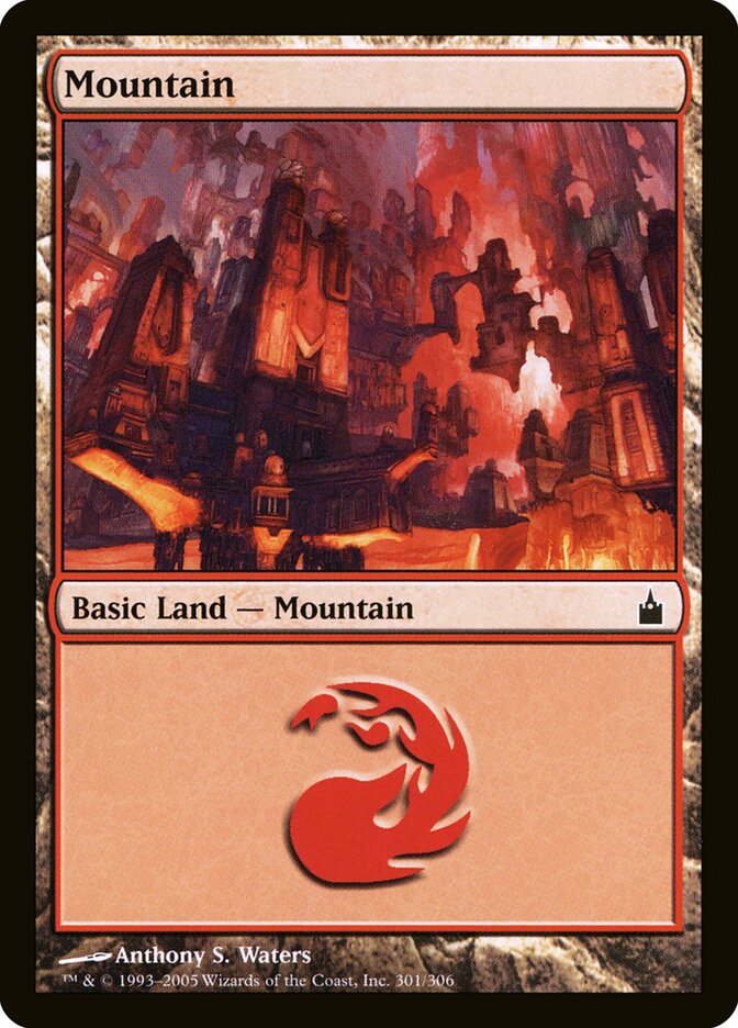 Mountain card front