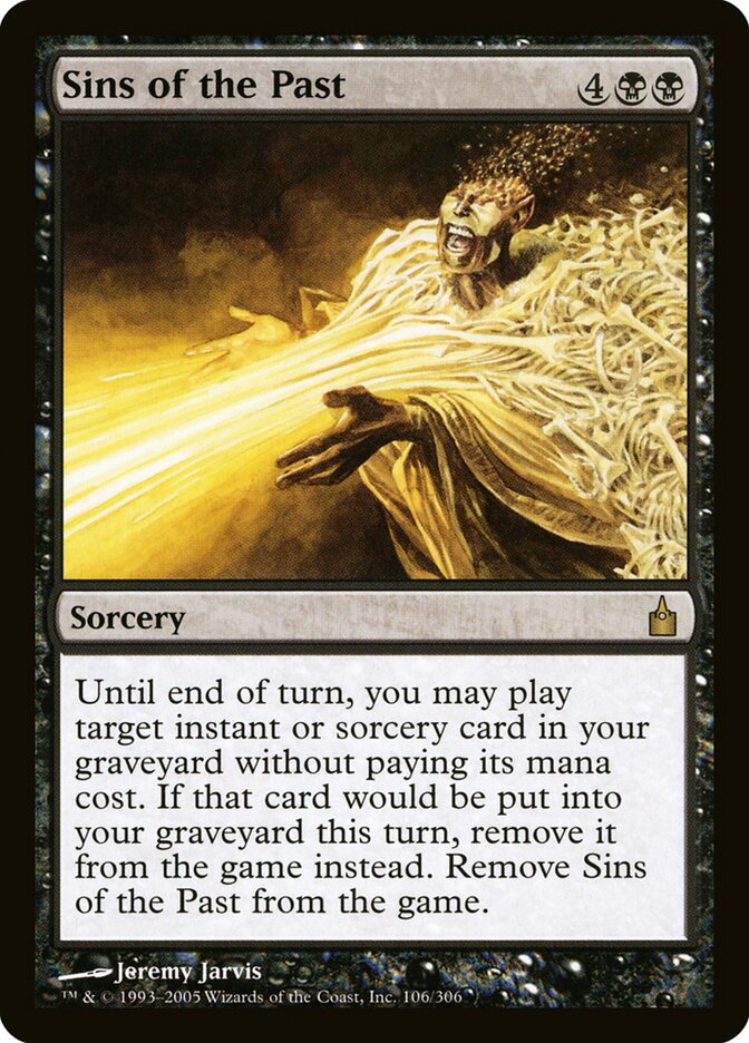 Sins of the Past card front