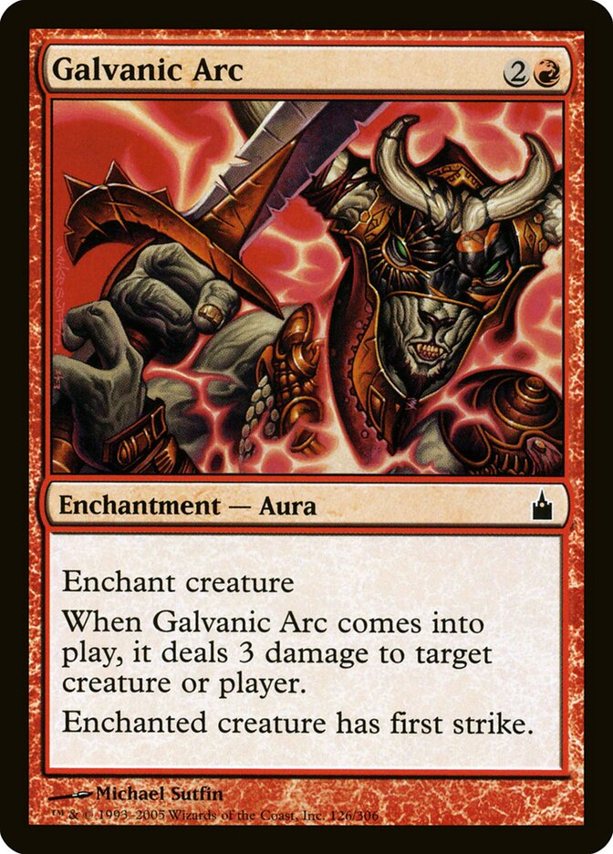 Galvanic Arc card front