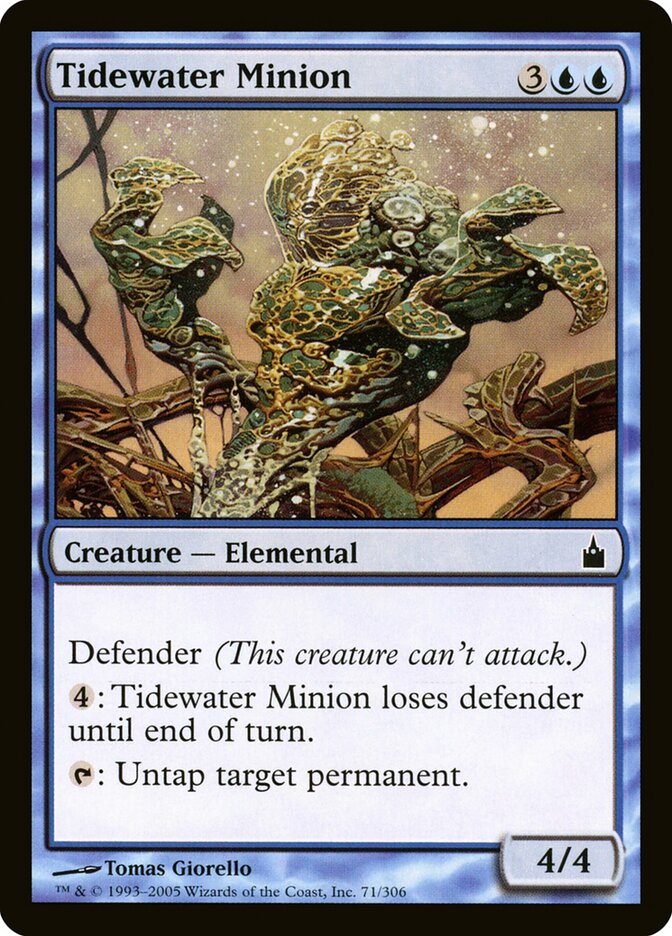Tidewater Minion card front