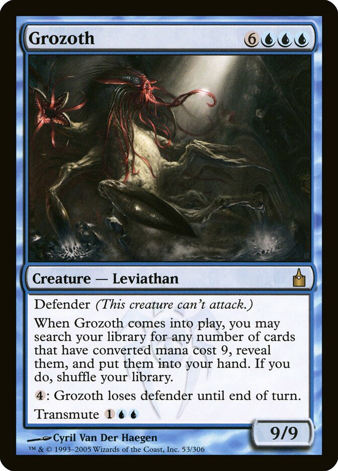Grozoth card front