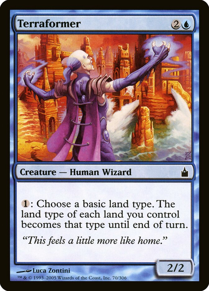Terraformer card front