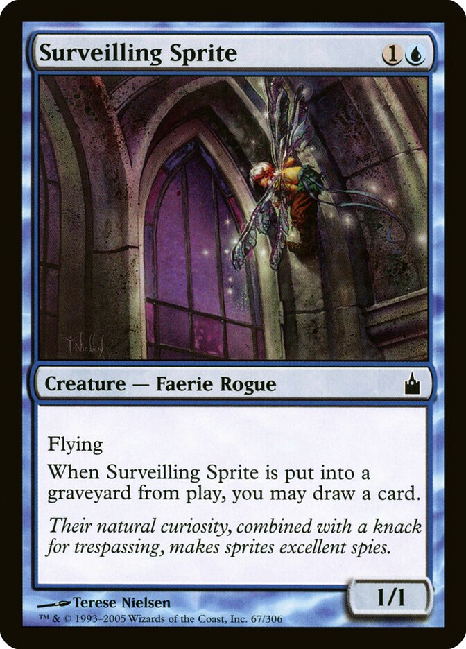 Surveilling Sprite card front