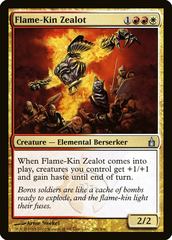 Flame-Kin Zealot card front