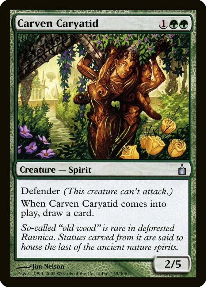 Carven Caryatid card front