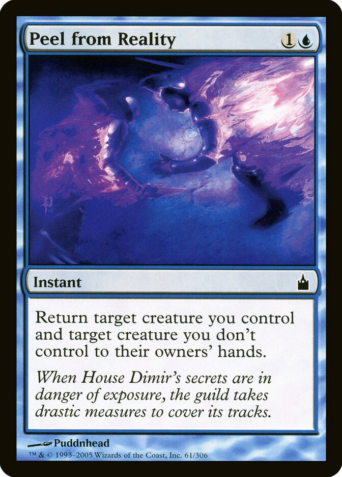 Peel from Reality card front